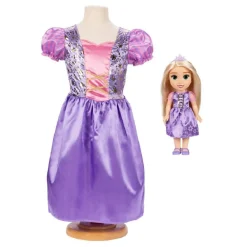 PRINCESAS DISNEY - Muñeca Rapunzel + Vestido (4-6 años)
