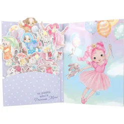 DEPESCHE Princess Mimi - Libro con pegatinas en relieve