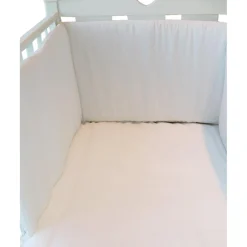 Prenatal Protector de cuna de algodón blanco* Recién Nacido·Ropa De Cama|Ropa De Cama·Protectores