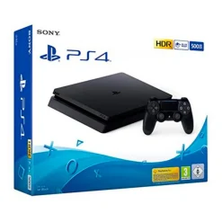 SONY ELECTRONIC PS4 - Consola PlayStation 4 Slim 500 GB Black* Videojuegos