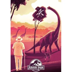 ABYSSE CORP Póster maxi Jurassic Park bienvenida 61 x 91.5 cm