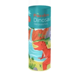 OLIVO Puzzle de tubo de dinosaurios (100 piezas)* Juegos Y Puzzles