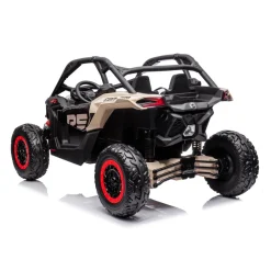 DEVESSPORT Quad eléctrico Can Am Maverik 24 V – 2 plazas