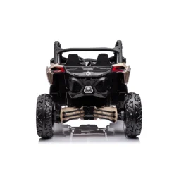 DEVESSPORT Quad eléctrico Can Am Maverik 24 V – 2 plazas