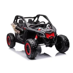 DEVESSPORT Quad eléctrico Can Am Maverik 24 V – 2 plazas