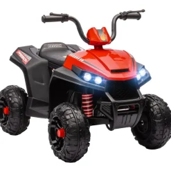 AIYAPLAY Quad eléctrico para niños Rojo y Negro* Vehículos De Batería O A Pedales