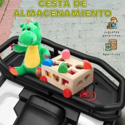 AIYAPLAY Quad eléctrico para niños Verde y Negro