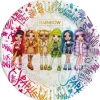 RAINBOW HIGH - 8 platos de cartón* Artículos De Fiesta Y Regalos