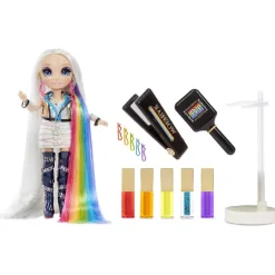 RAINBOW HIGH - Muñeca Hair Studio* Coleccionables Y Mini Mundos