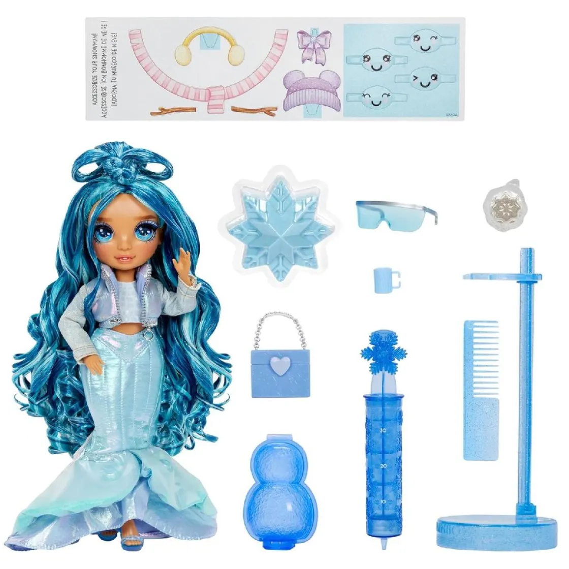 RAIMBOW HIGH Rainbow High - Skyler Bradshaw - Muñeca Winter Wonderland