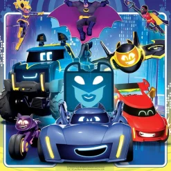 RAVENSBURGER IBÉRICA Ravensburger - 3 puzzles 49 piezas Batwheels* Juegos Y Puzzles