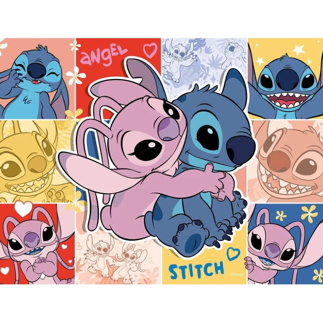 RAVENSBURGER IBÉRICA Ravensburger - 4 puzzles 100 piezas Stitch