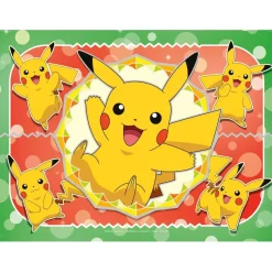 RAVENSBURGER IBÉRICA Ravensburger - 4 Puzzles de 12 a 24 piezas Pokémon* Juegos Y Puzzles