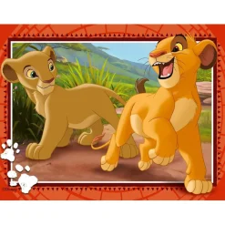 RAVENSBURGER IBÉRICA Ravensburger - 4 puzzles progresivos El Rey León