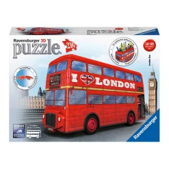 RAVENSBURGER - Autobús de Londres - Puzzle 3D 216 Piezas
