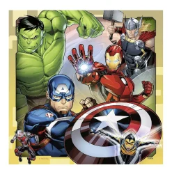 RAVENSBURGER IBÉRICA Ravensburger - Avengers - Pack 3 puzzles 49 piezas* Juegos Y Puzzles