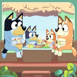 RAVENSBURGER IBÉRICA Ravensburger - Bluey - Puzzle infantil Ravensburger Bluey, 3x49 piezas ㅤ* Juegos Y Puzzles