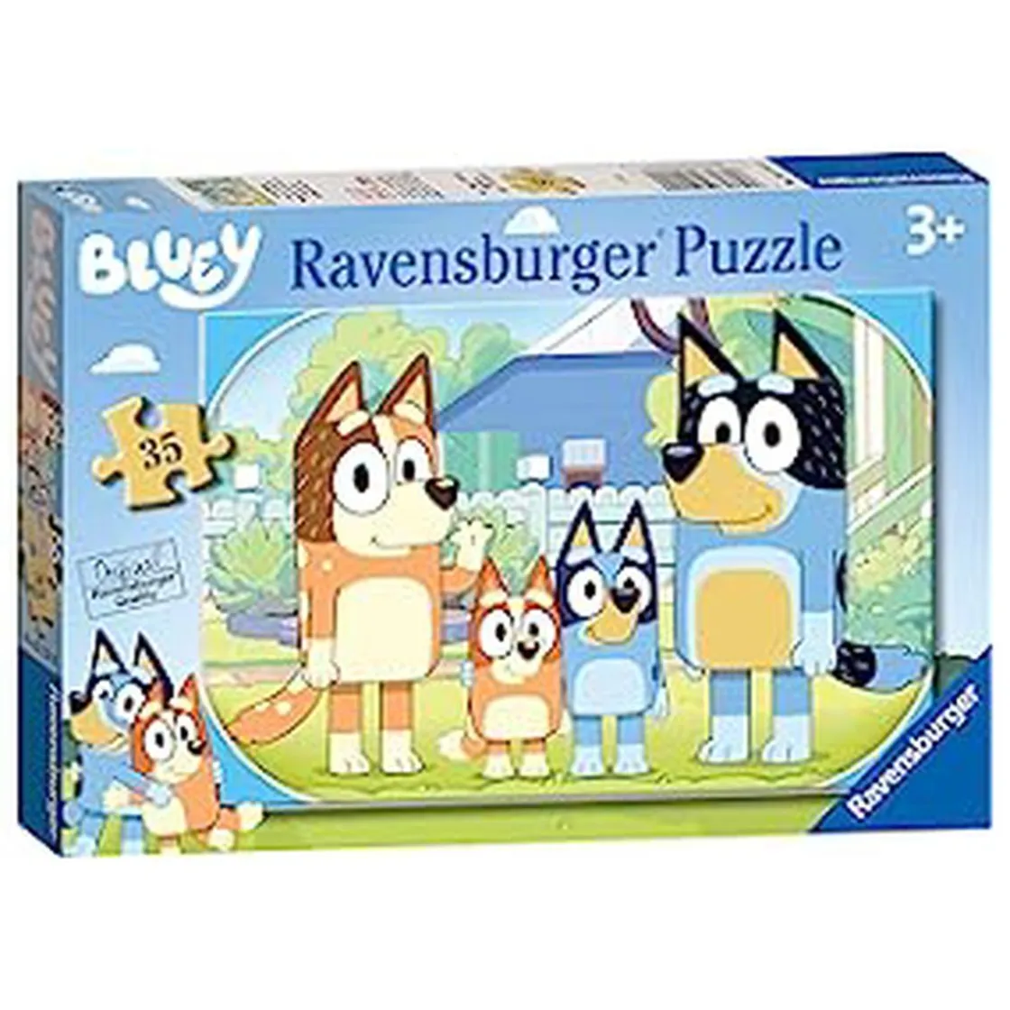 RAVENSBURGER IBÉRICA Ravensburger - Bluey - Puzzle Bluey colección 35 piezas para niños ㅤ* Juegos Y Puzzles