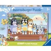 RAVENSBURGER IBÉRICA Ravensburger - Bluey - Puzzle gigante de suelo Bluey, colección 24 piezas para niños ㅤ
