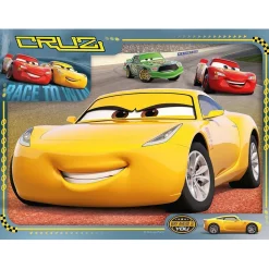 RAVENSBURGER - Cars - Puzzle 4 in a box* Juegos Y Puzzles