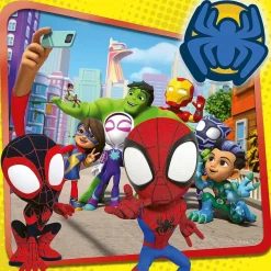 DEVIR Ravensburger - Colección de 3 puzzle Spidey de 49 piezas ㅤ