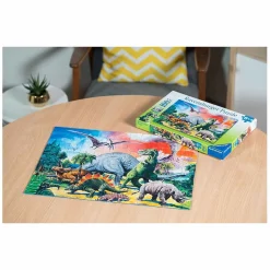 RAVENSBURGER IBÉRICA Ravensburger - Dinosaurios - Puzzle 100 piezas XXL* Juegos Y Puzzles