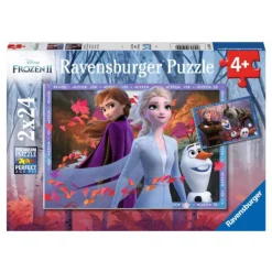 RAVENSBURGER IBÉRICA Ravensburger - Disney - Puzzle 2x24 pzs Frozen II