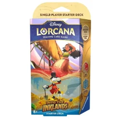 RAVENSBURGER IBÉRICA Ravensburger - Disney Lorcana - Baraja de Inicio Ruby/Sapphire (Inglés)* Juegos Y Puzzles