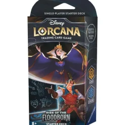 RAVENSBURGER IBÉRICA Ravensburger - Disney Lorcana Rise of the Floodborn Mazo de Inicio (Varios modelos) ㅤ* Juegos Y Puzzles