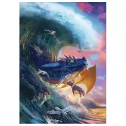 RAVENSBURGER IBÉRICA Ravensburger - El dragón del mar - Puzzle 1000 piezas