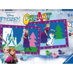 RAVENSBURGER IBÉRICA Ravensburger - Frozen - Kit de pintura por números Frozen serie Junior ㅤ