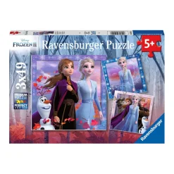 RAVENSBURGER - Frozen - Pack Puzzles 3x49 Piezas Frozen 2