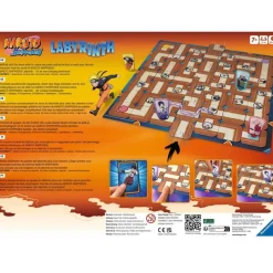 RAVENSBURGER IBÉRICA Ravensburger - Juego de mesa Laberinto Mágico Naruto Shippuden ㅤ