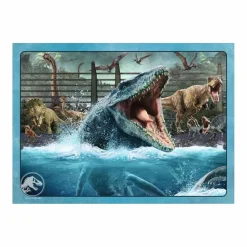 RAVENSBURGER IBÉRICA Ravensburger - Jurassic World - Pack 4 puzzles 100 piezas* Juegos Y Puzzles