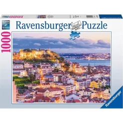 RAVENSBURGER IBÉRICA Ravensburger - Lisboa y su castillo - Puzzle 1000 piezas