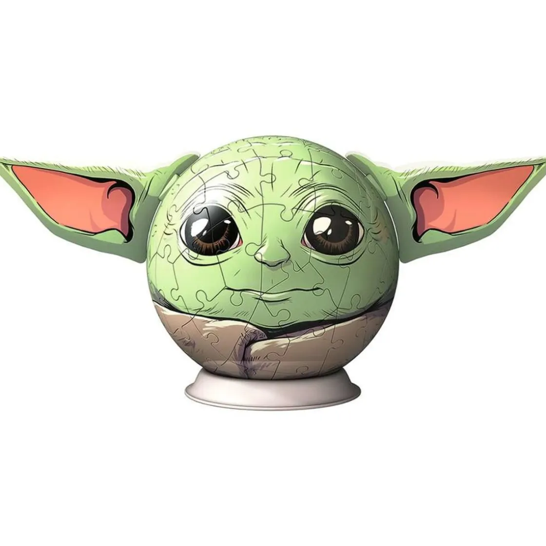 RAVENSBURGER IBÉRICA Ravensburger - Mandalorian - Puzzle 3D Grogu, 72 piezas ㅤ* Juegos Y Puzzles