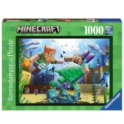 RAVENSBURGER IBÉRICA Ravensburger - Minecraft - Puzzle 1000 piezas* Juegos Y Puzzles