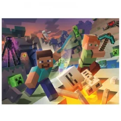 RAVENSBURGER IBÉRICA Ravensburger - Minecraft - Puzzle 100 piezas