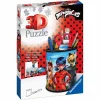 RAVENSBURGER IBÉRICA Ravensburger - Miraculous - Puzzle 3D Portalápices* Juegos Y Puzzles