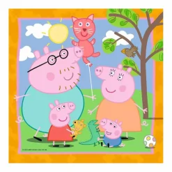 RAVENSBURGER IBÉRICA Ravensburger - Peppa Pig - Pack 3 puzzles 49 piezas