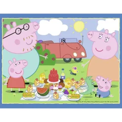 RAVENSBURGER IBÉRICA Ravensburger - Peppa Pig - Pack 4 puzzles* Juegos Y Puzzles