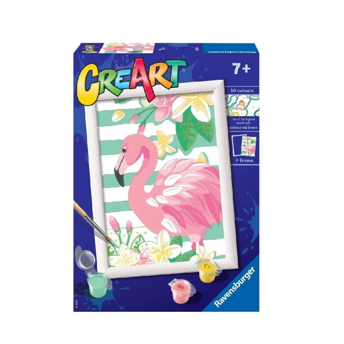 RAVENSBURGER IBÉRICA Ravensburger - Pinta un flamenco CreArt* Arte Y Manualidades