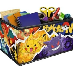 RAVENSBURGER IBÉRICA Ravensburger - Pokemon - Puzzle 3D Storage Box Pokémon Ravensburger ㅤ* Juegos Y Puzzles