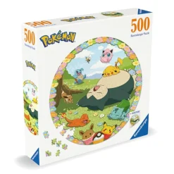 RAVENSBURGER IBÉRICA Ravensburger - Pokémon - Puzzle 500 piezas redondo* Juegos Y Puzzles
