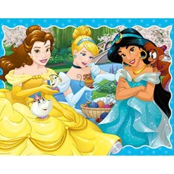 RAVENSBURGER - Princesas Disney - Puzzle 4 in a Box