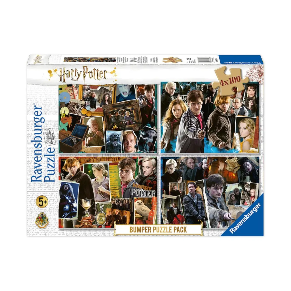 RAVENSBURGER IBÉRICA Ravensburger - Puzzle 4 en 1 Harry Potter* Juegos Y Puzzles