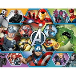RAVENSBURGER IBÉRICA Ravensburger - Puzzle 100 piezas XXL Los Vengadores* Juegos Y Puzzles