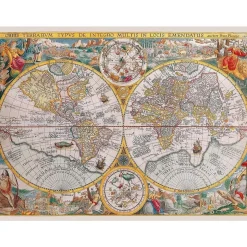 RAVENSBURGER IBÉRICA Ravensburger - Puzzle 1500 piezas Mapa Mundi 1594* Juegos Y Puzzles