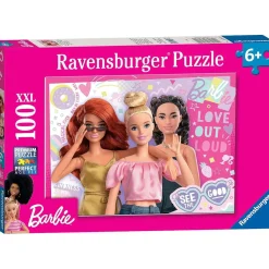 RAVENSBURGER IBÉRICA Ravensburger - Puzzle 100 piezas XXL - Barbie* Juegos Y Puzzles