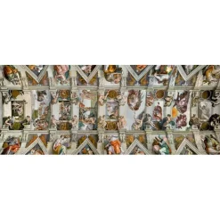 RAVENSBURGER IBÉRICA Ravensburger - Puzzle 1000 piezas, Arte y Panoramas de la Capilla Sixtina ㅤ
